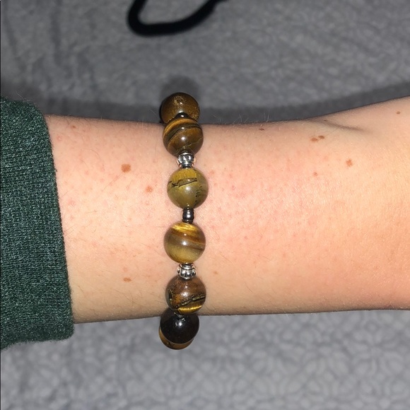 Tiger eye stone bracelet - Picture 3 of 3